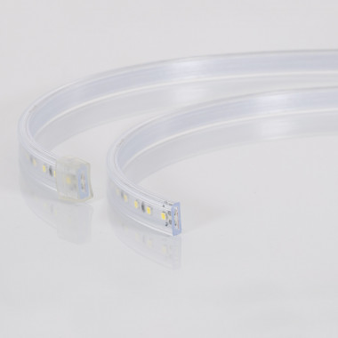 Produto de Fita LED 220V AC 100 LED/m Branco Neutro IP67 à Medida Largura 14mm Corte a cada 25 cm 