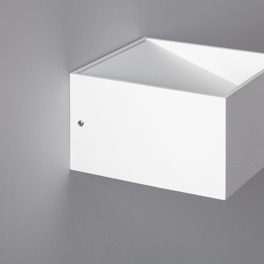 Producto de Aplique de Pared LED 6W de Aluminio Iluminación Doble Cara Lico Blanco
