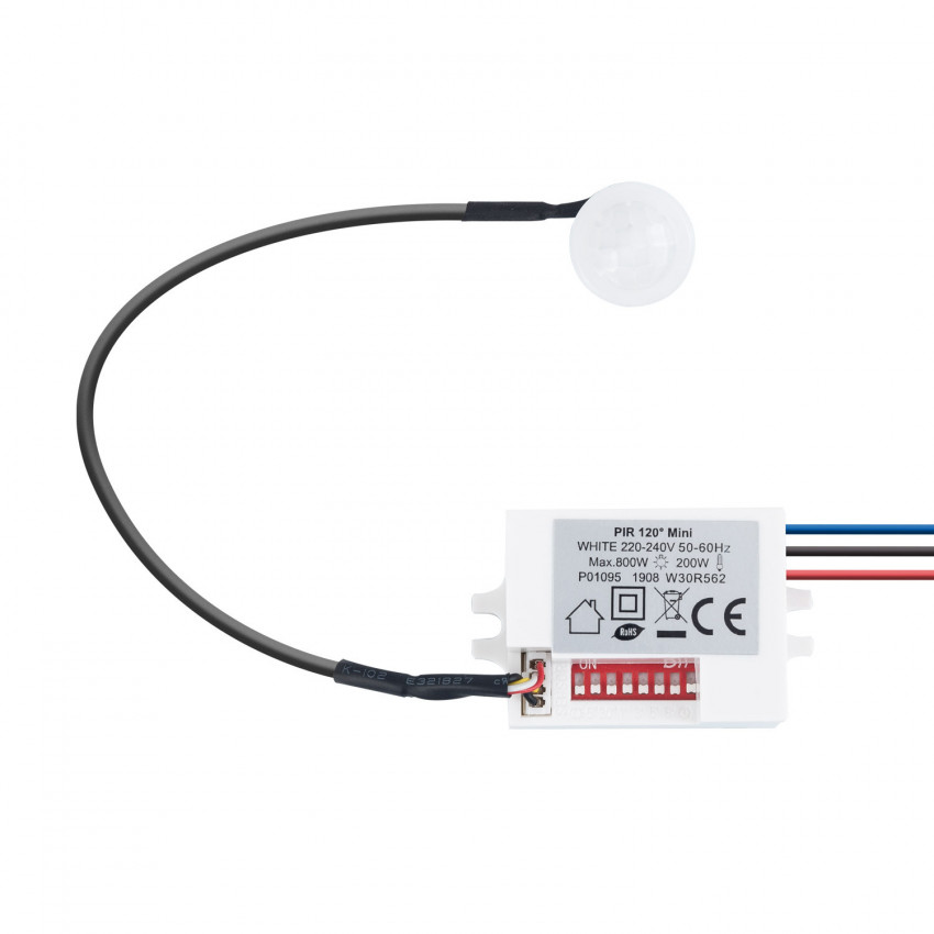 Aplique de Pared LED 24W IP65 Hublot con Sensor PIR y Luz de Emergencia