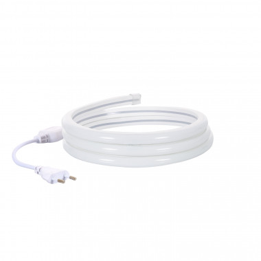 Producto de Tira Neón LED 7.5 W/m Regulable 220V AC 120 LED/m Semicircular 180º Naranja IP67 a Medida Corte cada 100 cm