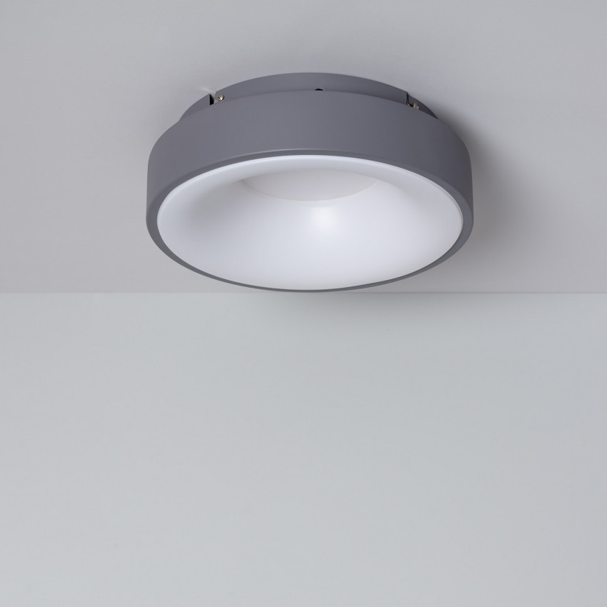 Produto de Plafon LED 15W Circular Metal Ø300 mm CCT Selecionável Wingu