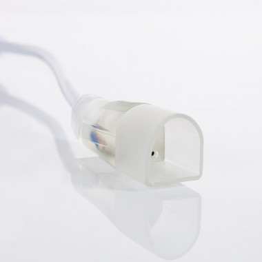 Producto de Cable Rectificador Corriente Neón LED 7.5 W/m Monocolor 220V AC 120 LED/m Semicircular 180º IP67 a Medida Corte cada 100 cm