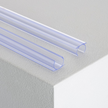 Product Perfil de PVC 1m para Neon LED Flexivel Circular 360 Monocor