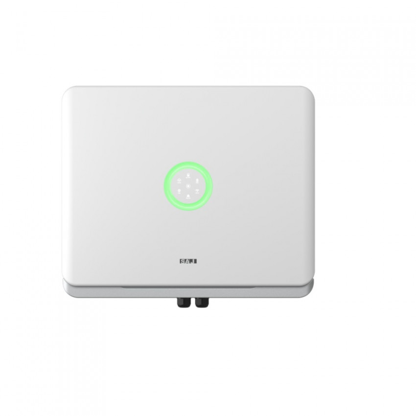 Inversor Solar Híbrido SAJ H2 Carregador de Bateria PYLONTECH de Alta Voltagem com Injecção na Rede 10 kW trifásico