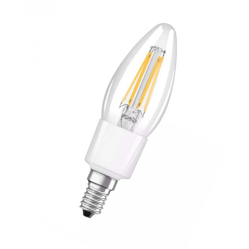 Lâmpada LED Smart+ WiFi E14 B35 Filamento Vela 4W Regulável Classic LEDVANCE 4058075609754