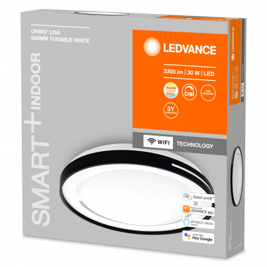 Producto de Plafón LED 30W CCT Circular Ø484 mm Smart+ WiFi ORBIS Lisa LEDVANCE 4058075573536 