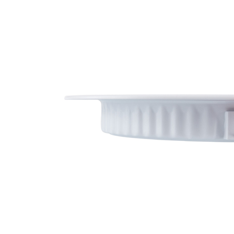 Produto de Caixa de 40 Placas LED 12W Regulável Circular Slim Branco Neutro Corte Ø 140 mm 