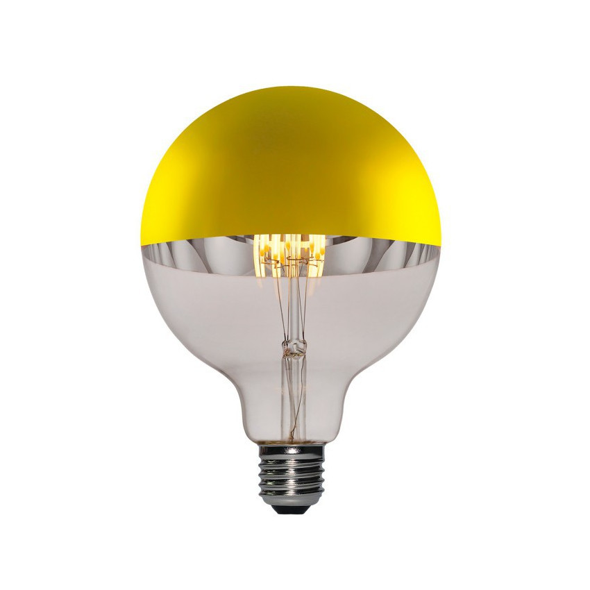 Bombilla de Filamento LED E27 G125 7W Regulable Creative-Cables CBL700175