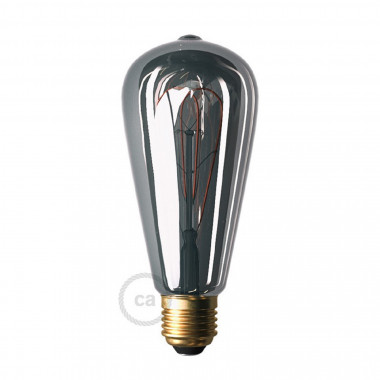 Lâmpada Filamento LED E27 5W 150 lm ST64 Regulável Smoky Creative-Cable DL700181
