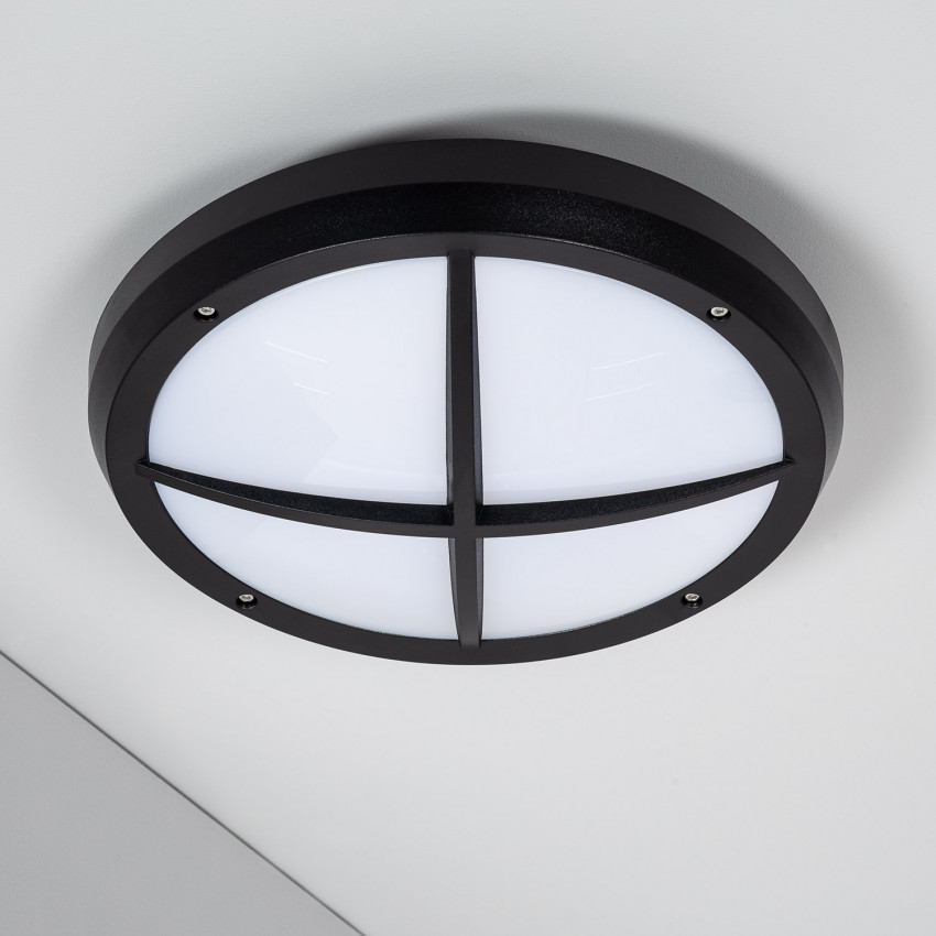 Plafón LED 13.5W Circular para Exterior Ø300 mm IP65 Linus
