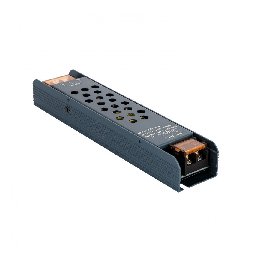 Kit Fuente Alimentación 48V DC Externa + conector para Carril Magnético  Monofásico 20mm