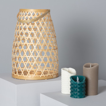 Candeeiro de Mesa Bambu Sumailla Cor natural