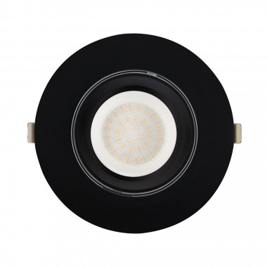Producto de Foco Downlight Direccionable Circular LED 38W OSRAM 120 lm/W Negro LIFUD No Flicker