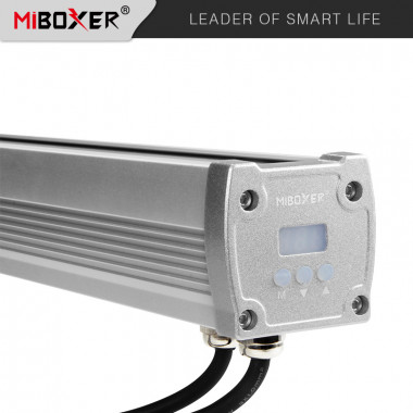 Barra Linear de Parede LED RGBW DMX 72W IP66 1000mm MiBoxer