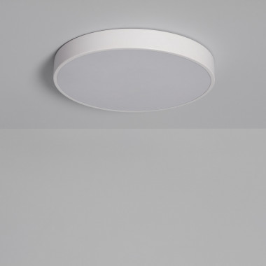 Plafón LED 30W Circular Metal Ø400 mm CCT Selecionável Hidria