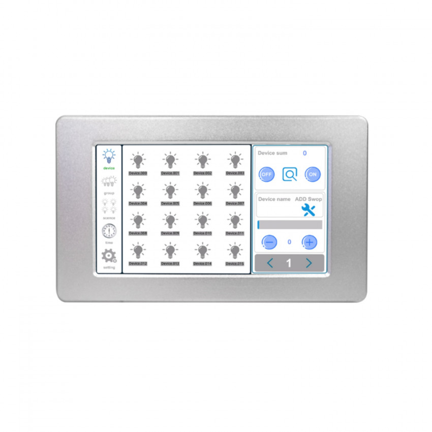Produto de Controlador DALI Master com Ecrã Táctil