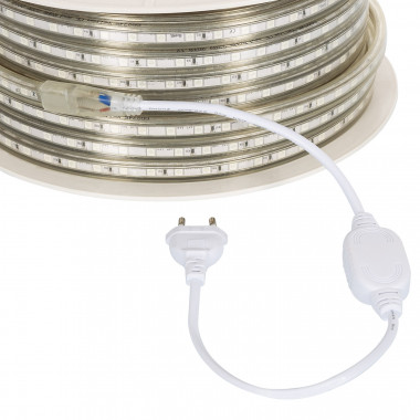 Producto de Bobina de Tira LED Regulable 220V AC 60 LED/m 50m Naranja IP65 Ancho 14mm Corte cada 100 cm