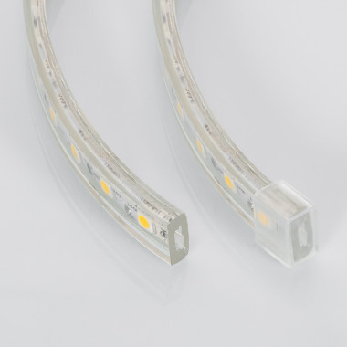 Producto de Bobina de Tira LED Regulable 220V AC 60 LED/m 50m Blanco Cálido IP65 Ancho 14mm Corte cada 100 cm