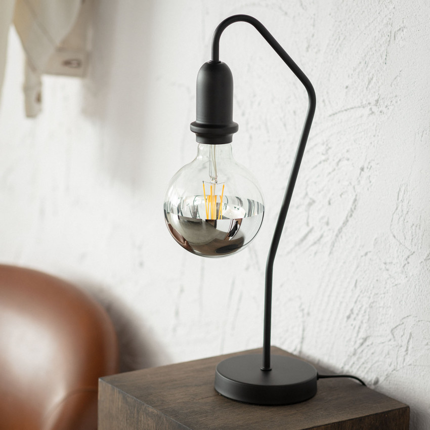 Producto de Bombilla Filamento LED E27 6W 550 lm G125 Regulable Chrome Reflect