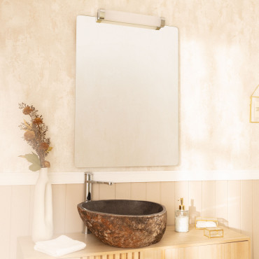 Aplique LED 9W cromado para espejo de baño – Decoled Valencia