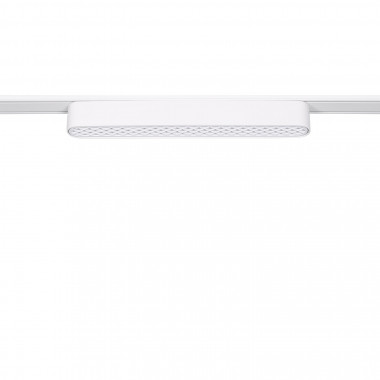 Foco Carril Lineal LED Magnético 25mm Super Slim 12W 48V CRI90 Blanco UGR13 222mm