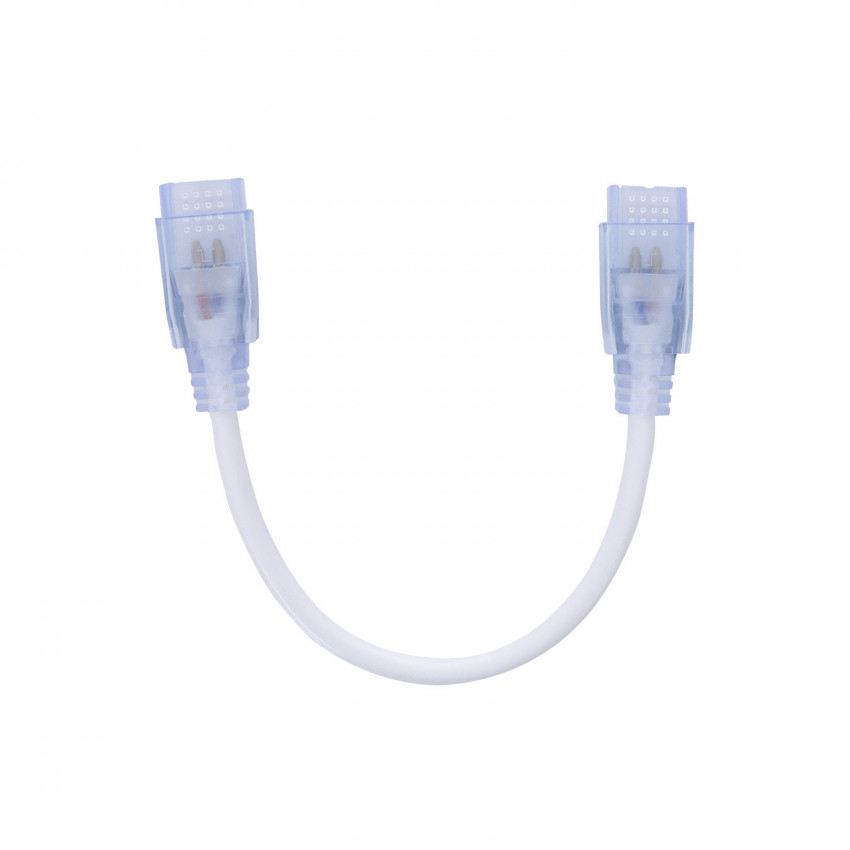 Cabo Conector entre Fita LED Regulável 220V AC Solid 120 LED/m IP65 Monocor Corte cada 10 cm
