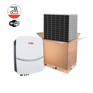 Produto de Kit Solar Autoconsumo SAJ Industrial Trifásico 15-20 kW Painel RISEN