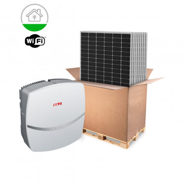Kit Solar Autoconsumo SAJ Residencial Monofásico 3-5 kW Painel RISEN
