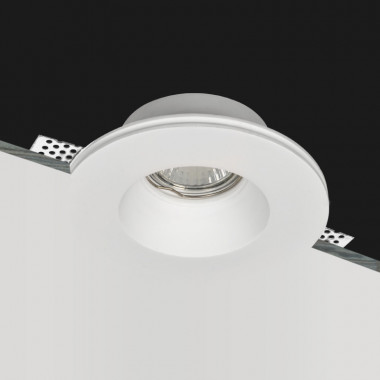 Produto de Aro Downlight Integração em Gesso/Pladur Circular para Lâmpada LED GU10 / GU5.3 Corte Ø133 mm UGR17