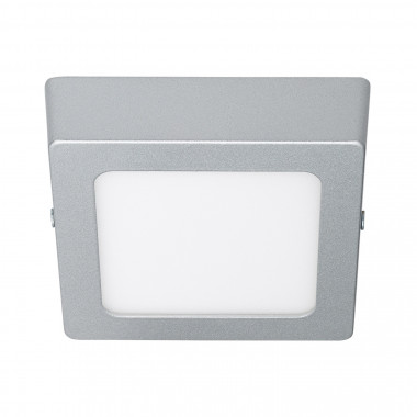 Plafón LED 6W Cuadrado Aluminio 105x105 mm Slim CCT Seleccionable Galán SwitchDimm