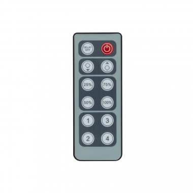 Producto de Controlador Regulador Pared para Tira LED Monocolor 12/24V DC con Mando IR