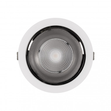 Produto de Foco Downlight LED 20W Circular (UGR15) LuxPremium CRI90 LIFUD Corte Ø 125 mm