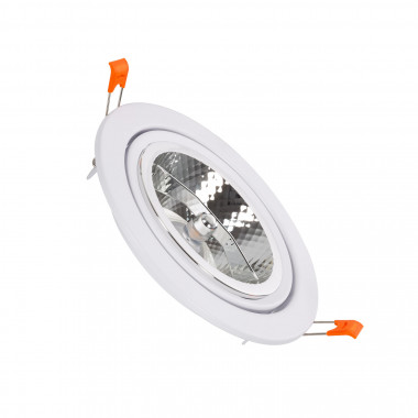Foco Downlight LED 15 W Direccionável Circular AR111 Ø120 mm