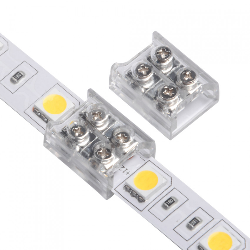 Conector Fita LED 12/24V DC para União com Parafuso