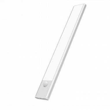 Producto de Barra LED Para Armario Bajo Mueble 40cm con Sensor de Movimiento y Bateria Recargable USB C