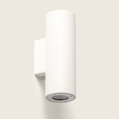 Aplique de Pared Exterior Cemento Iluminación Doble Cara Banjar