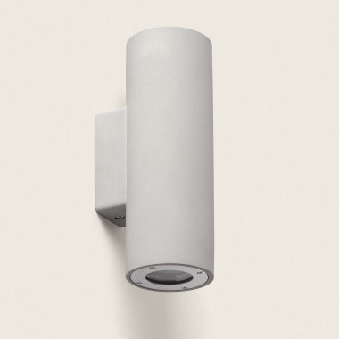 Aplique de Pared Exterior Cemento Iluminación Doble Cara Banjar