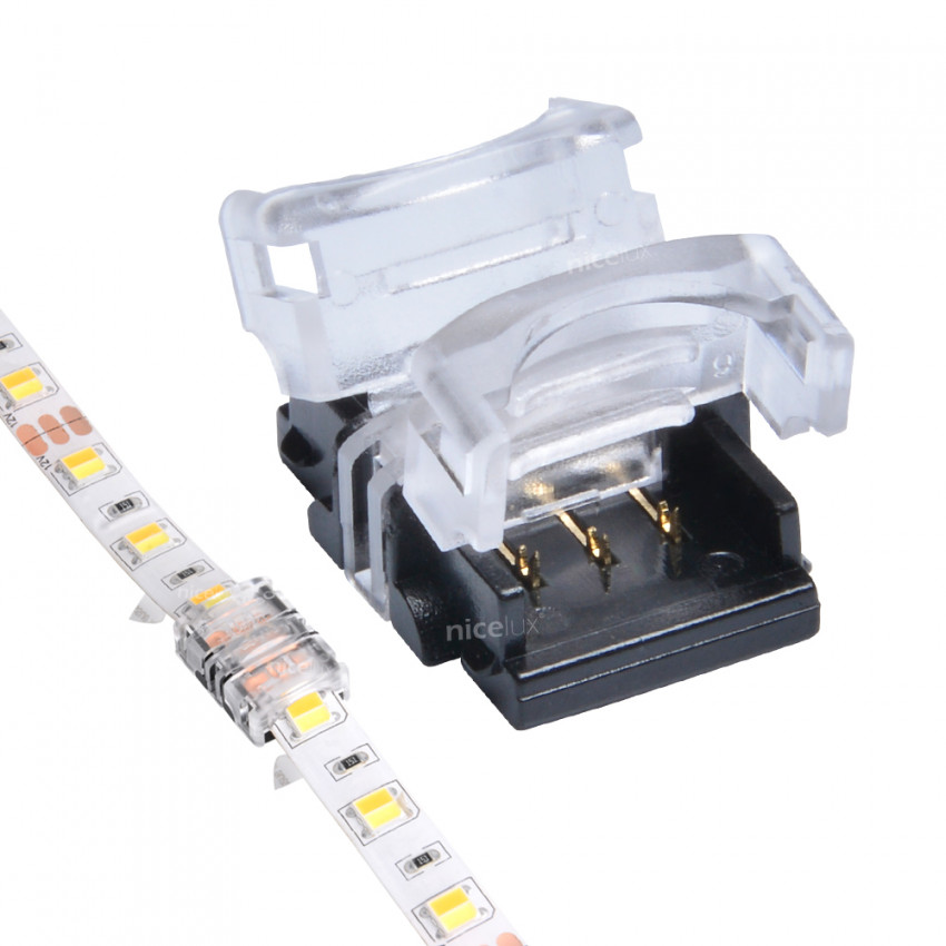 Conector de Hipopótamo para Tira LED Ancho 10mm IP65