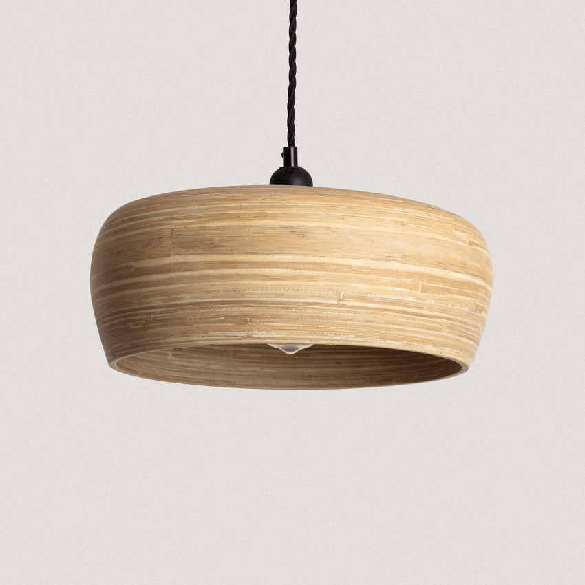 Producto de Lámpara Colgante Bambú Shuka Sari ILUZZIA