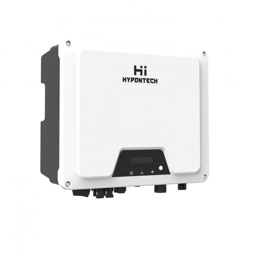 Inversor Solar Híbrido Hypontech HHS-6000 Carregador de Bateria de Alta Voltagem com Injeção a Rede 6 kW Monofásico