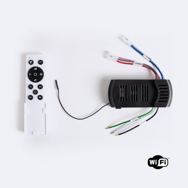 Controlador WiFi con Mando para Ventilador de Techo con Motor DC y