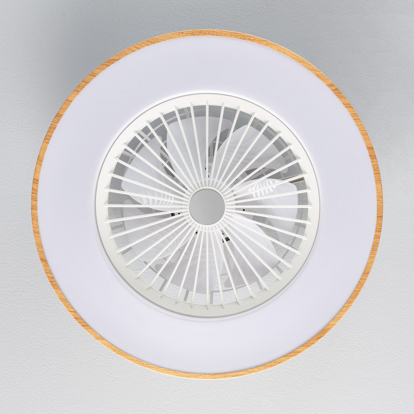 Ventilador de Techo LED Dhalia Blanco 58cm Motor DC