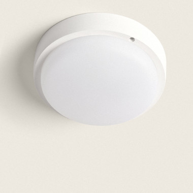 Producto de Plafón LED 25W Circular para Exterior Ø175 mm IP65 con Detector de Movimiento Hublot White