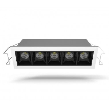 Foco Downlight LED 10W Cree Linear (UGR17) Corte 140x37 mm