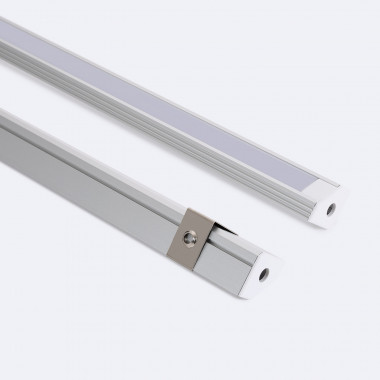 Producto de Perfil Aluminio Superficie Esquina 2m para Tira LED hasta 11 mm