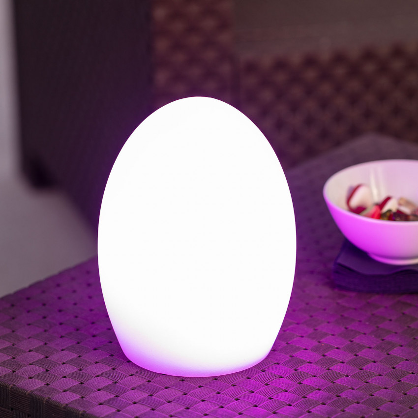 Producto de Lámpara de Mesa LED 2.5W RGB Portátil para Exterior con Batería Recargable Muna