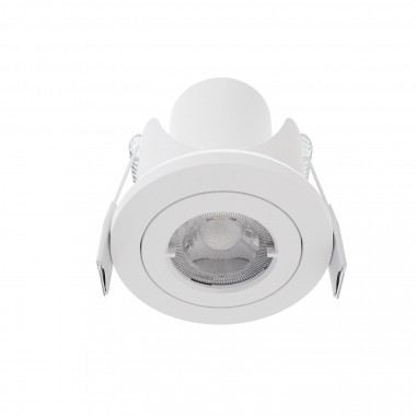 Foco Downlight LED 4W Circular Branco Corte Ø85 mm
