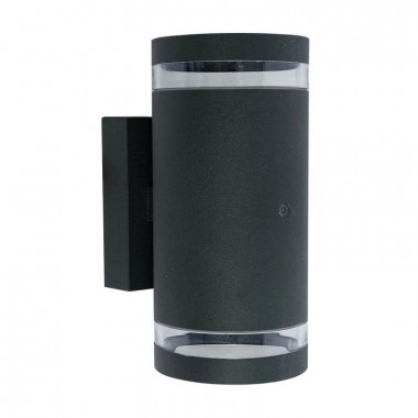 Edit Dez Outdoor Up & Down Wall Light with Dusk to Dawn Sensor - Anthracite