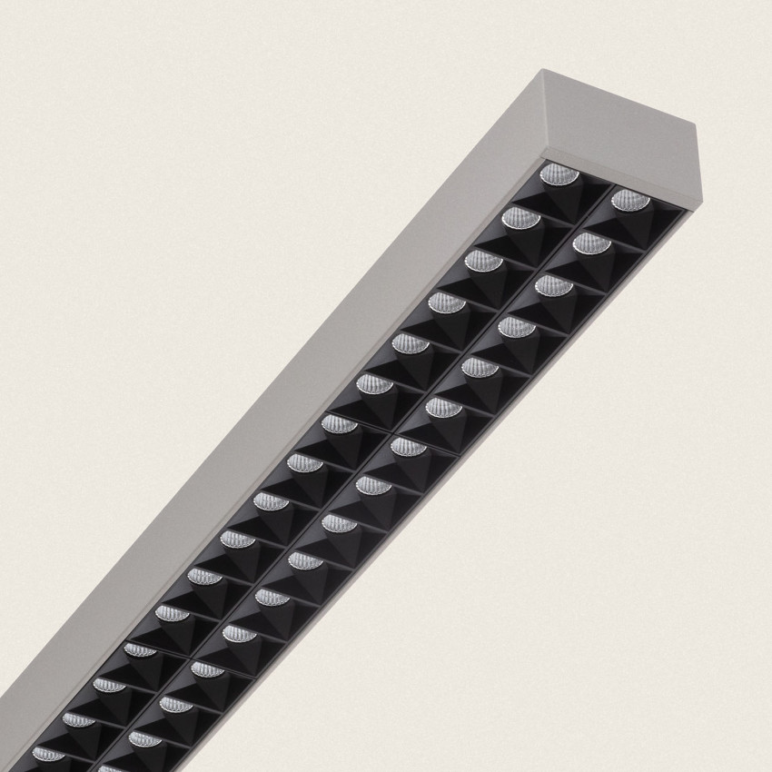 Produto de Candeeiro de Mesa LED 60W com Pinça de Alumínio Regulável Dupla Face com Detector de Movimento SupremLight 4
