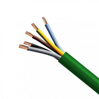Cable Eléctrico Manguera 5x4mm² Libre Halógenos RZ1-K (AS)